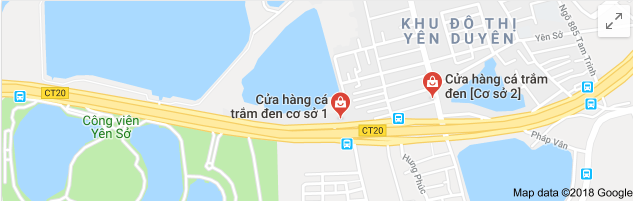 Bản đồ tới cửa hàng cá trắm đen